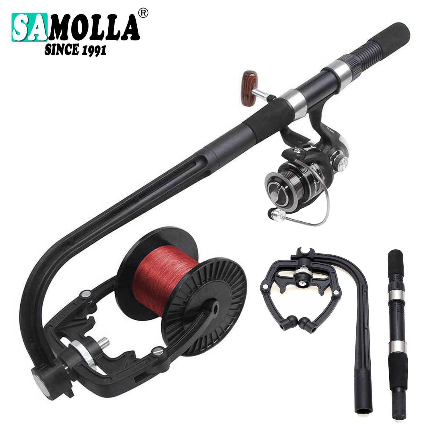 Spinning Reel - Carrete de hilo de pescar para