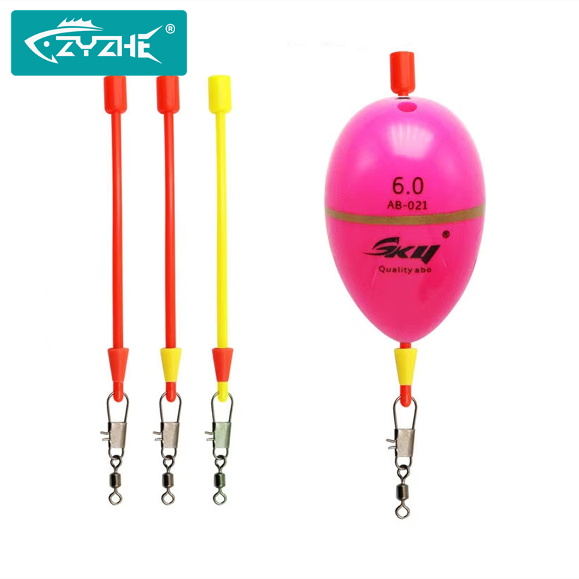 Fishing Bobber Float - ZYZHE 6 piezas/2 bolsas de herramientas