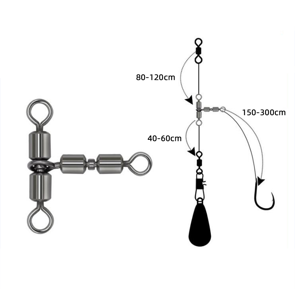 Baitcasting Reel - 10 Uds. De giratorios de pesca