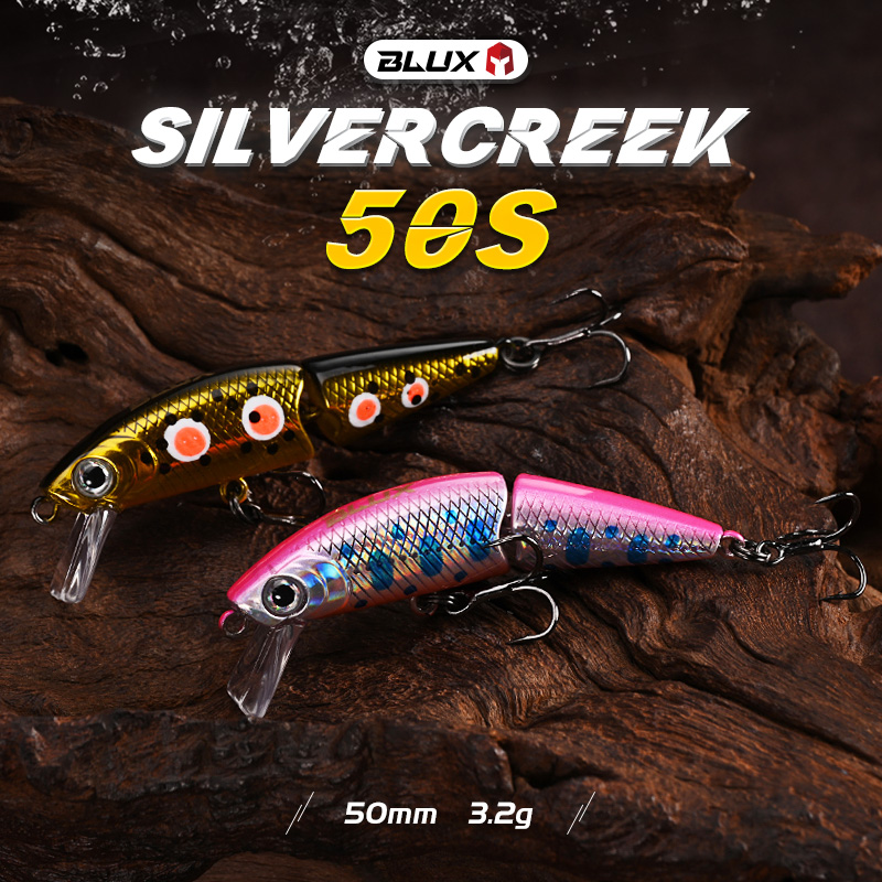BLUX DR. Minnow Joint 50S Swim - Fishing Equipment For Trout reseña y precio