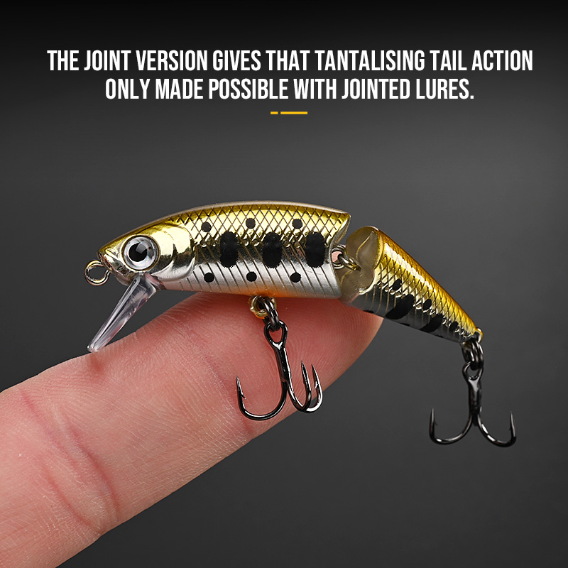 BLUX DR. Minnow Joint 50S Swim - Fishing Equipment For Trout reseña y precio