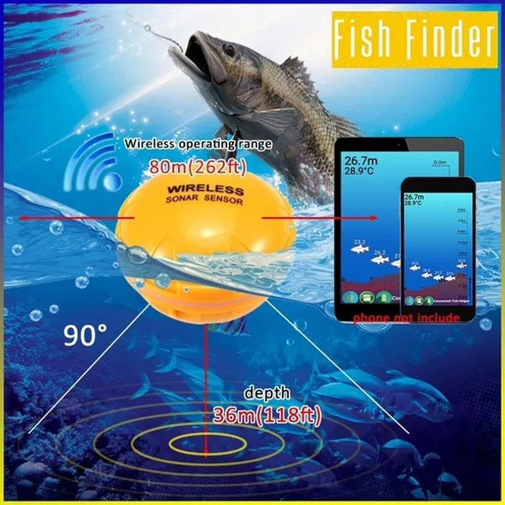 Buscador de peces con Sonar in - Fishing Equipment In English reseña y precio