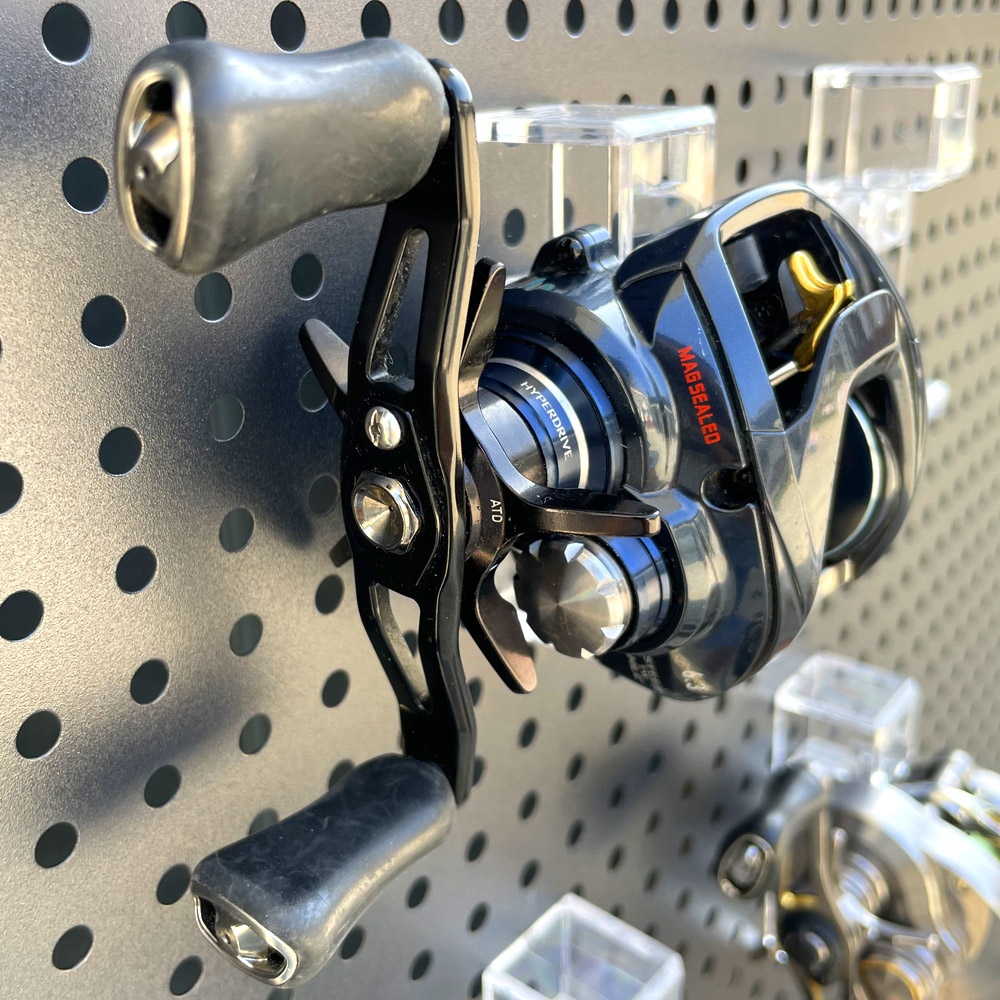 5 unidades de soporte de pared - Baitcasting Reel reseña y precio