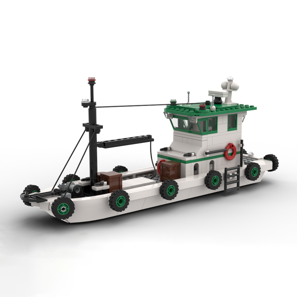 Modelo de Barco Pesquero MOC,  - Fishing Equipment Gifts reseña y precio
