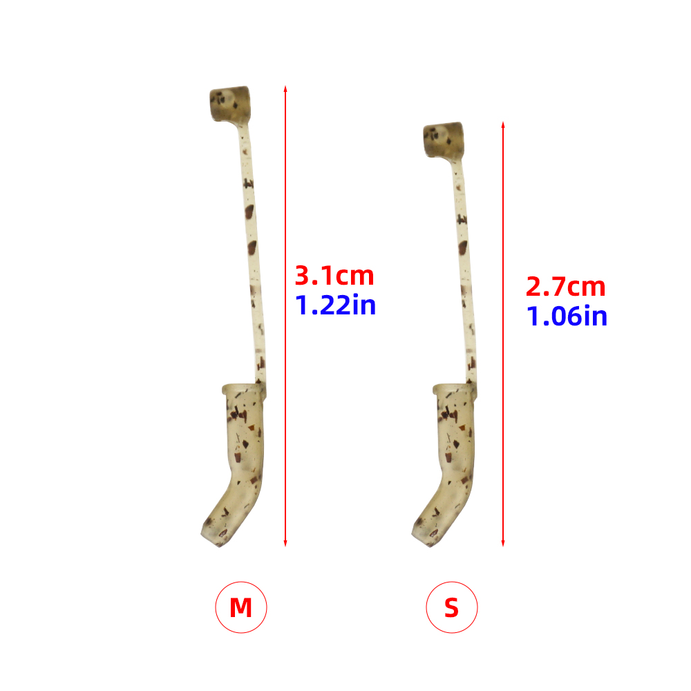 Hirisi-manguitos de gancho lis - Carp Fishing Tackle reseña y precio
