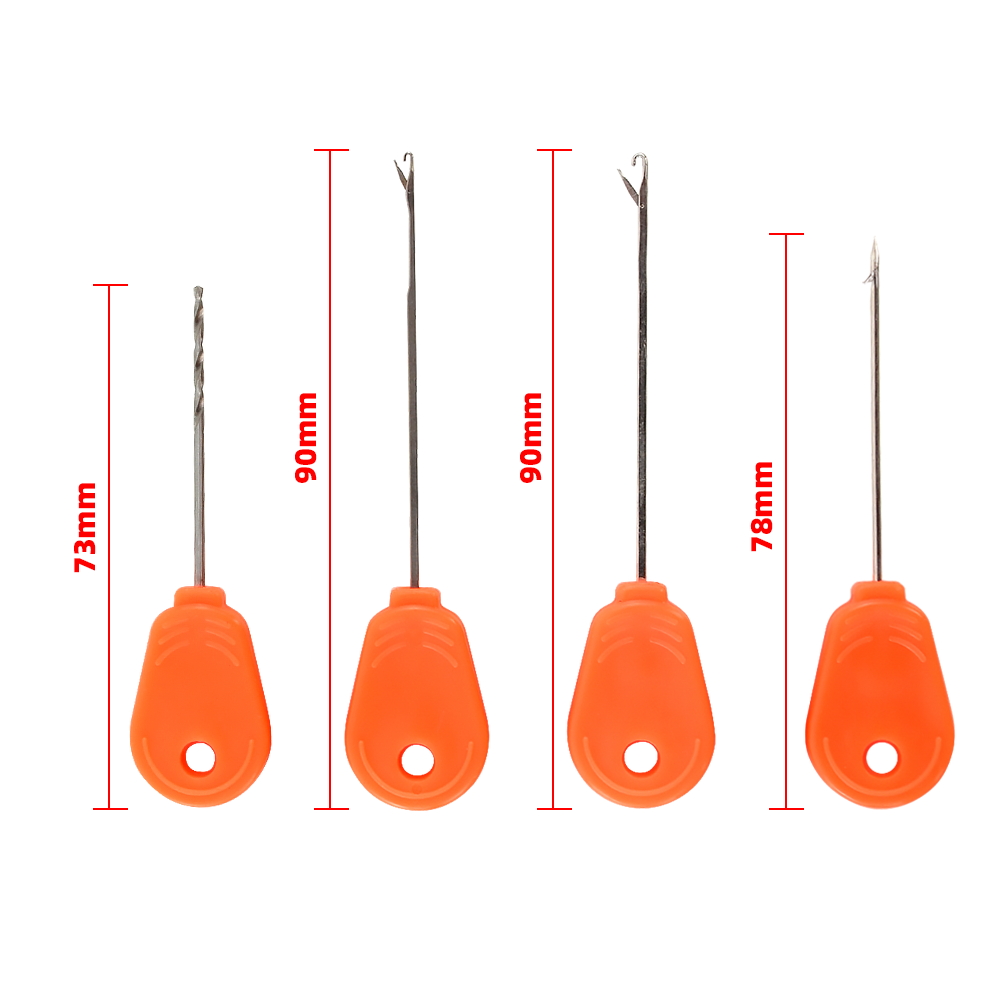 Hirisi 4 Uds aguja de cebo de  - Carp Fishing Tackle reseña y precio