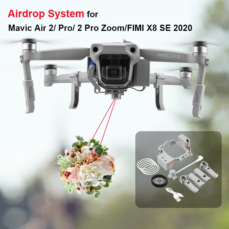 Sistema Airdrop para DJI Mavic - Fishing Equipment Stores reseña y precio