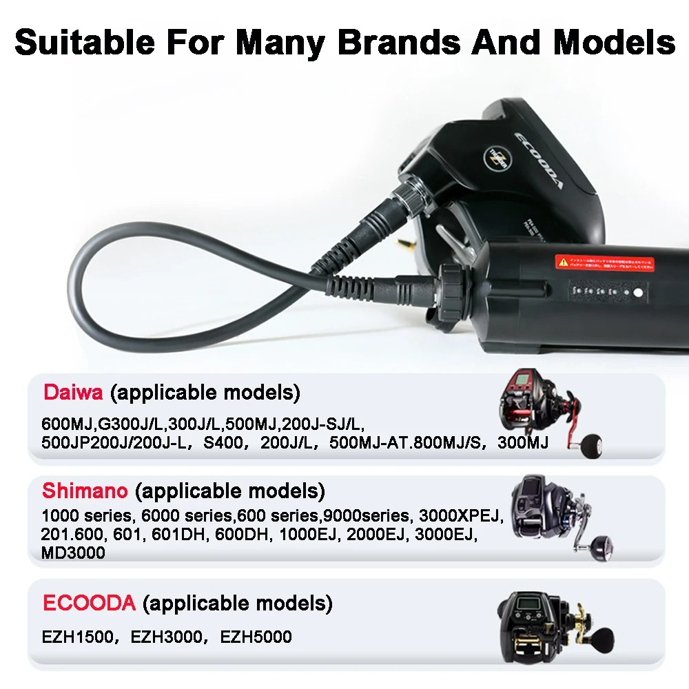 Batería Eléctrica Recargable d - Fishing Equipment Daiwa reseña y precio