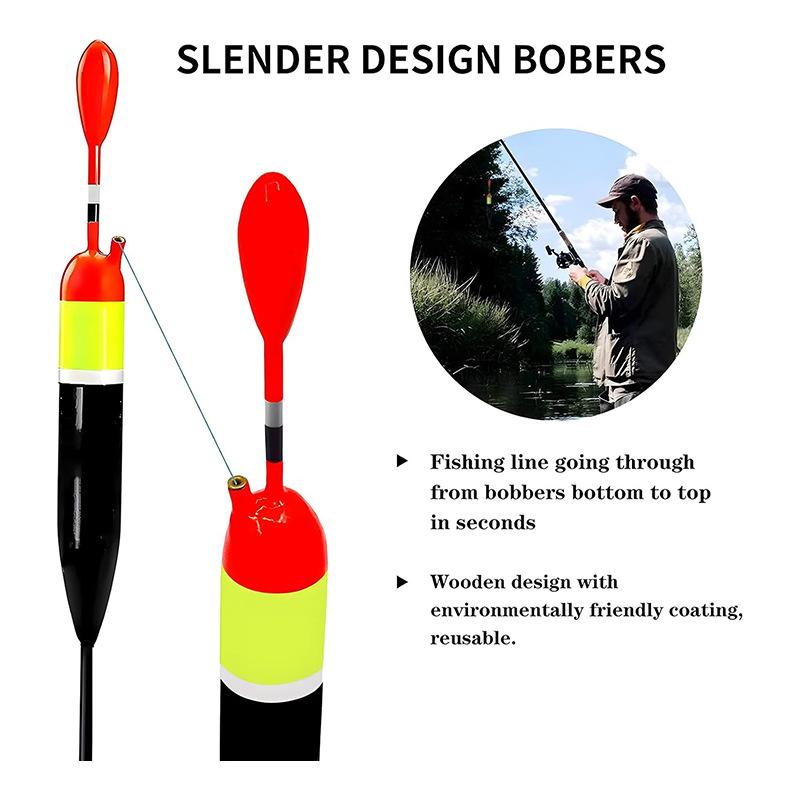 〔ODS13〕Flotadores de madera de - Fishing Bobber Float reseña y precio