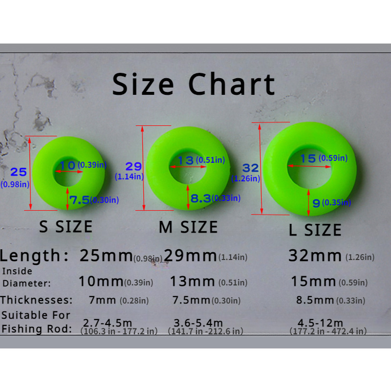 Varillas de silicona con Clip  - Fishing Equipment Clearance reseña y precio