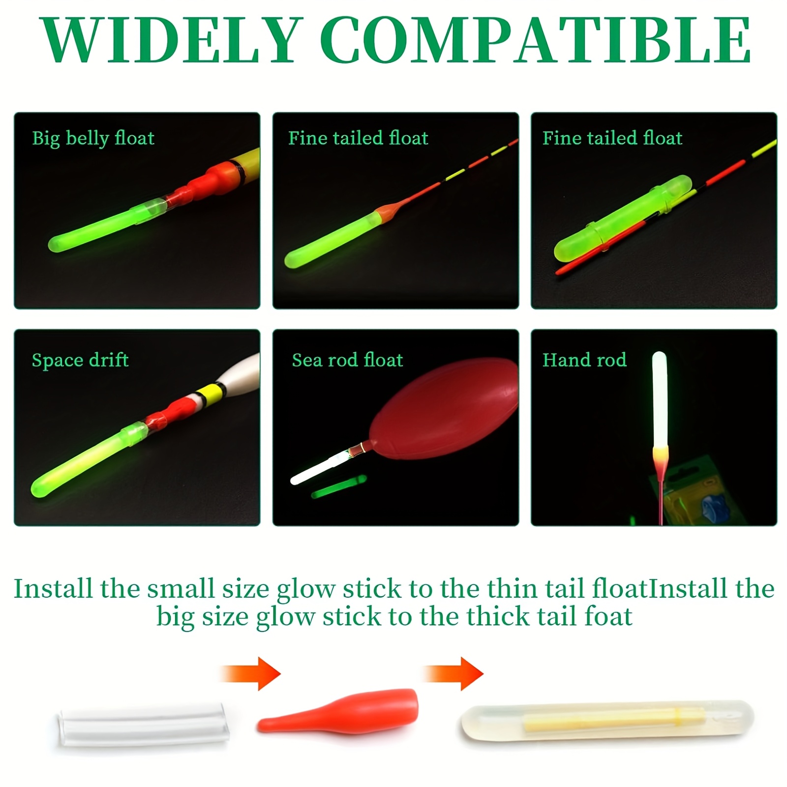 Juego de barras luminosas de p - Fishing Bobber Float reseña y precio