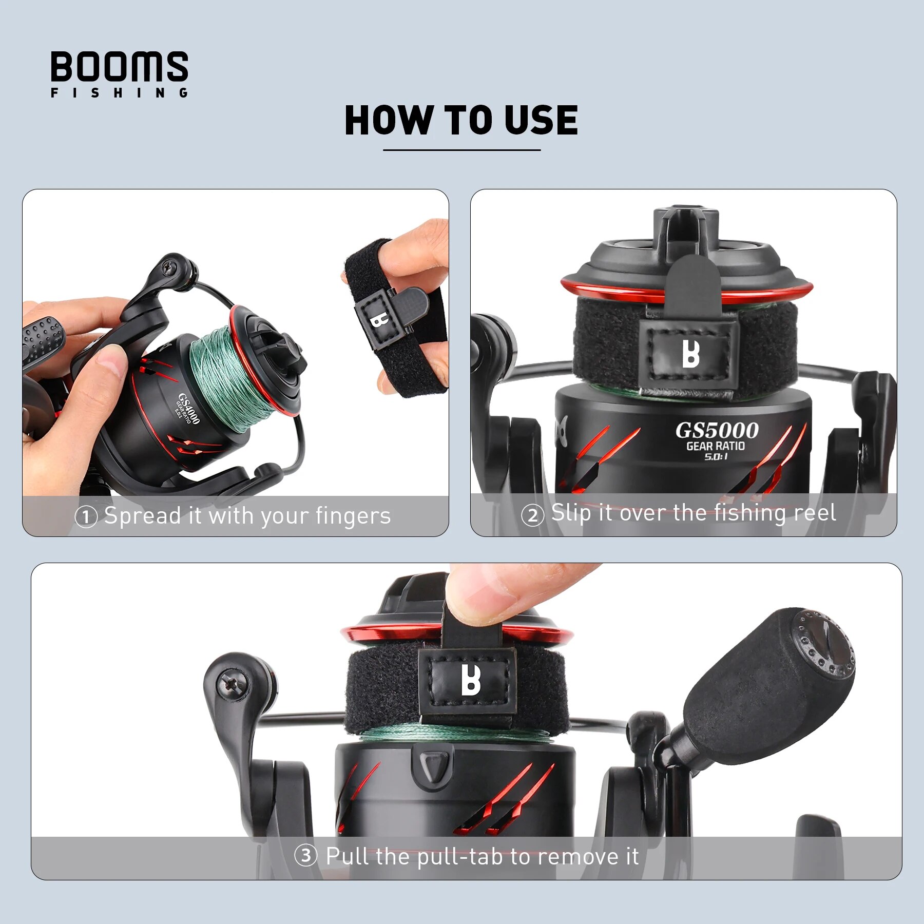 Booms Fishing-carrete giratori - Spinning Reel reseña y precio